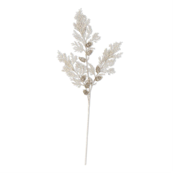 30"  GLITTERED CEDAR PINE