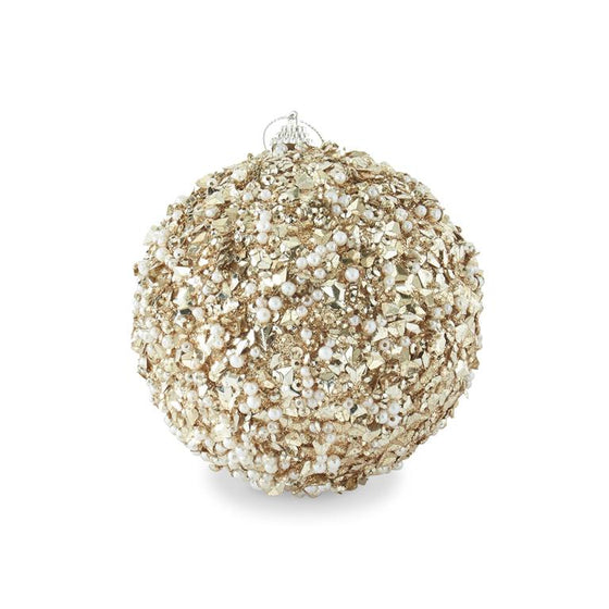 5" Champagne Embellished Ornament