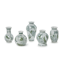 Assorted Green Primrose and Lotus Mini Vase