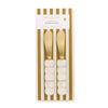 Modern Pop Set/2 White Beaded Spreaders