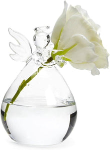  Glass Angel Bud Vase