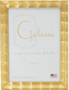  Gold Cane Italian Wood Frame