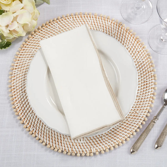 Set of 4 Linen Stonewashed Napkin