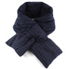 Quilted Puffer Scarf w/ Zipper Pocket