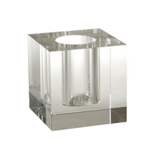  Square Crystal Vase