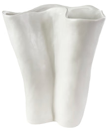  Ceramic Halfmoon Vase Tall