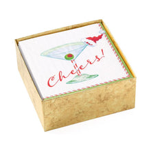  Christmas Cocktail Cheers Boxed Cocktail Napkins