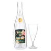 Acrylic Champagne Glasses in Bottle