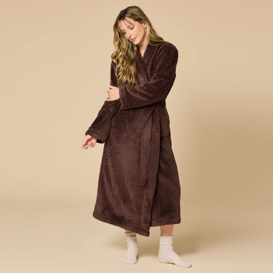 Dream Plus Wrap Robe Espresso