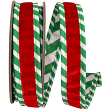  STRIPED TICKING PLUSH VELVET 5
