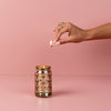 Sweet Grace Jar Mercury Glass Candle
