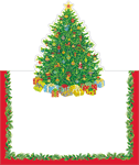  Christmas Tree Place Cards