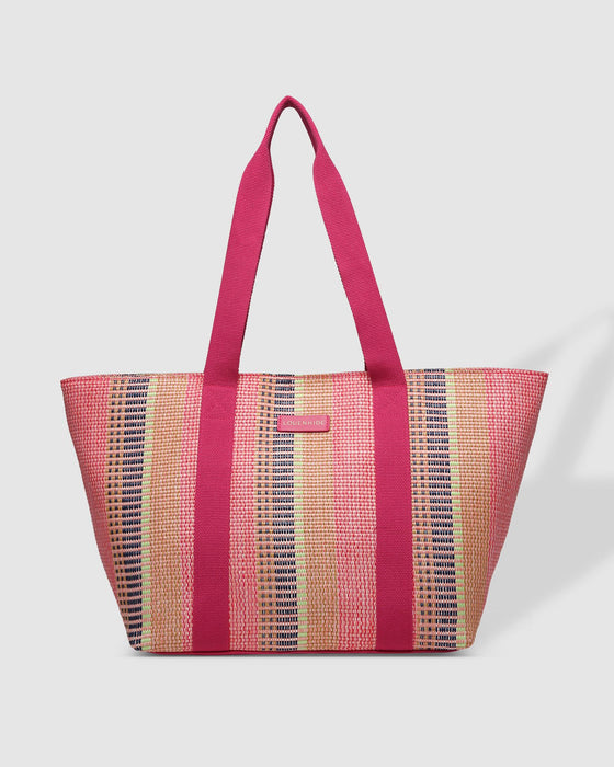 Bondi Beach Bag Pink Navy
