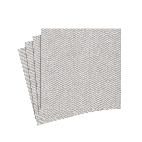 Jute Flax Paper Linen Cocktail Napkins 20/Pkg