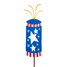  Stars and Stripe Firecracker Yard Stake