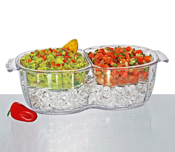Duo Dips on Ice