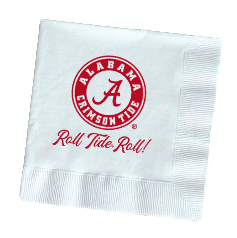 Alabama Roll Tide Roll Napkins 20/Pk