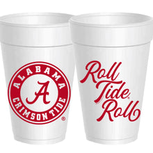  Alabama Crimson Tide Foam Cups