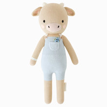  Asher the Cow Hand Knit Doll 13"