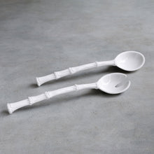  Melamine Bamboo Salad Servers 2716