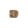 Woven Belt with Gold Leaf Buckle