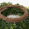 Artificial Boxwood Wreath 22"