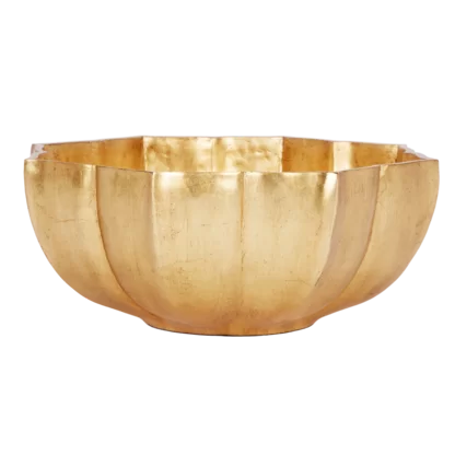Breanne Gold Leaf Bowl