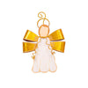 Gilded Ribbon Angel Ornament