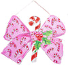  Candy Cane Bow PVC Ball Door Hanger