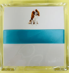  Cavalier King Charles Square Desk Set