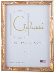  Gold Bamboo Italian Wood Frame