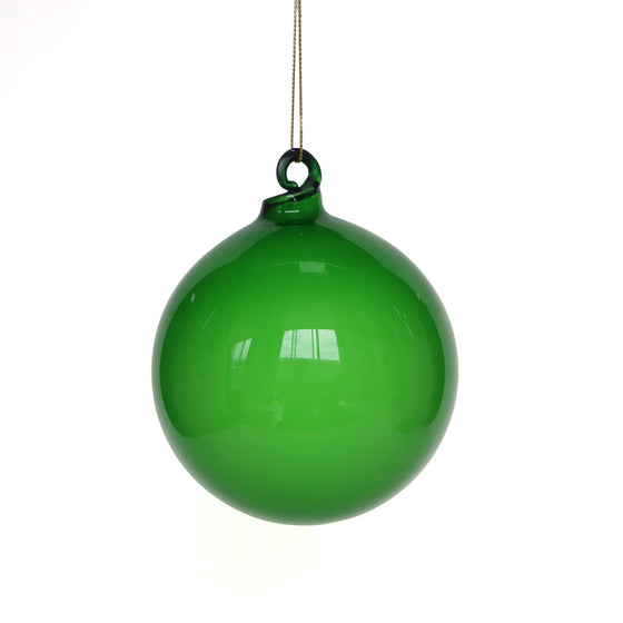 4" Glass Ornament 100MM