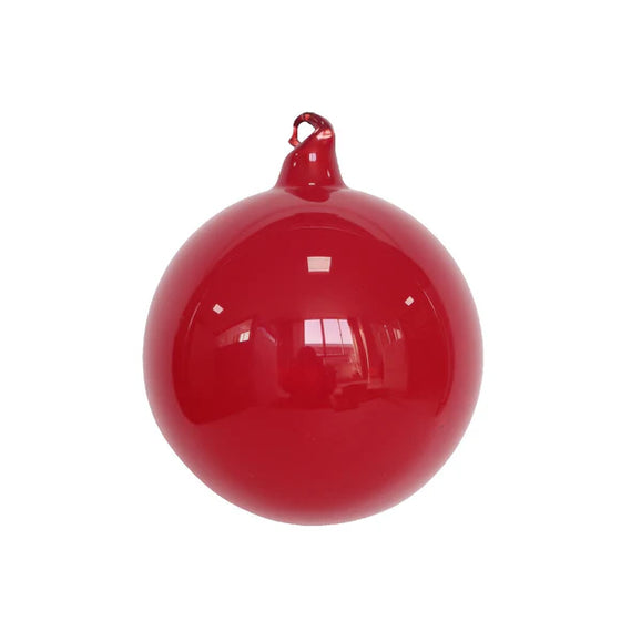 5" Milky Glass Ornament 120MM