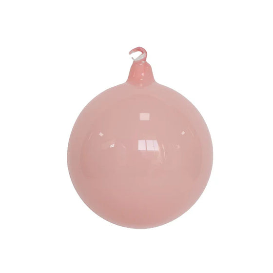 4"Milky Glass Ornament 100MM