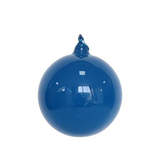 4"Milky Glass Ornament 100MM