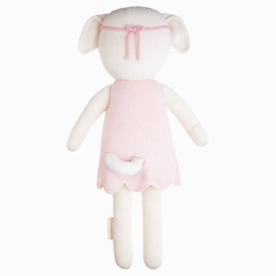 Charlotte the Dog Hand Knit Doll 20"