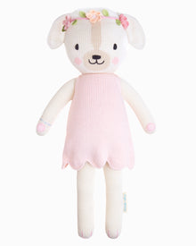  Charlotte the Dog Hand Knit Doll 20"