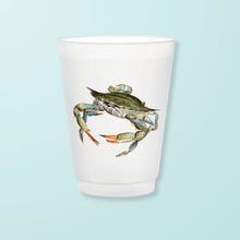  Blue Crab Frosted Cups