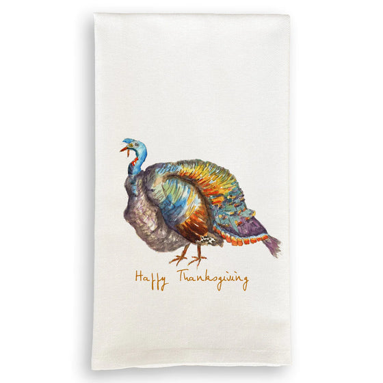 Colorful Turkey Dish Towel