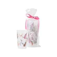  'Party Pups' Set of 8 Frosted Cups