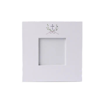 Frame with Printed Cross 8x8"