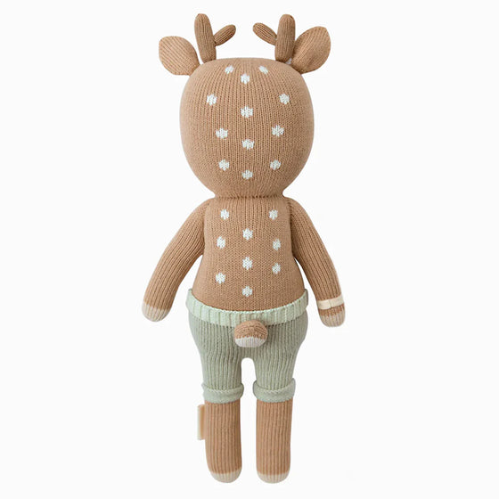 Elliott the Fawn Hand Knit Doll