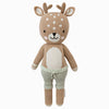 Elliott the Fawn Hand Knit Doll