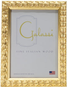  Gold Water Lily Italian Wood Frame