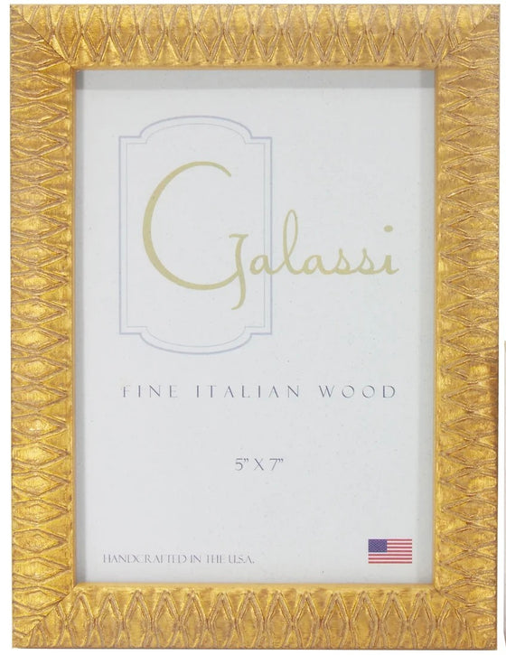 Gold Marquise Italian Wood Frame