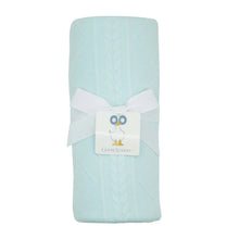  MInt Knit Baby Blanket