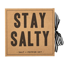  'Stay Salty' Salt and Pepper Grinder Set