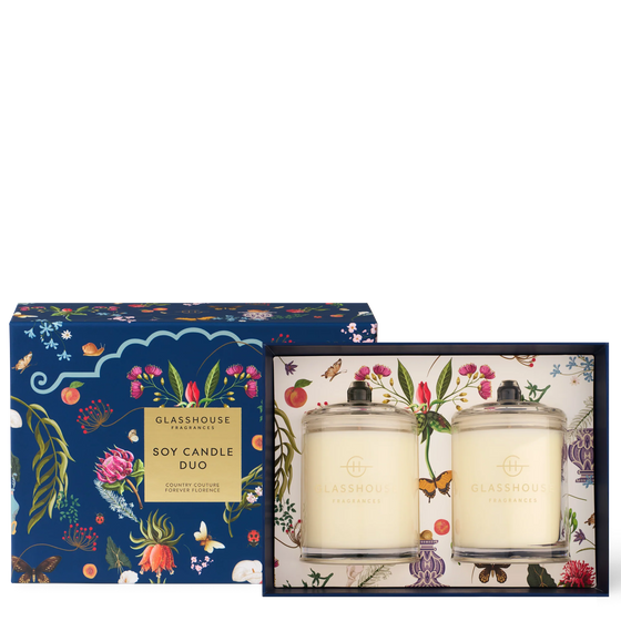 Glasshouse Soy Candle Gift Set