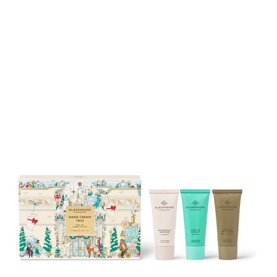 Glasshouse Hand Cream Trio
