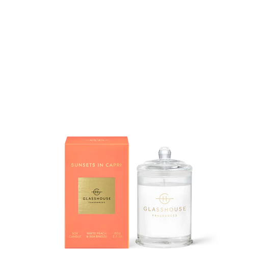 Sunsets in Capri Small Glasshouse Candle